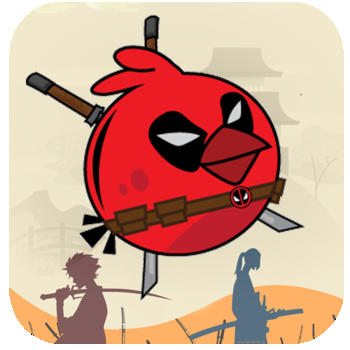 Flappy Ninja Bird: Lone Samurai Revenge 遊戲 App LOGO-APP開箱王