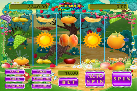 Fruit Match Mania Slots - Delicious and Juicy Slot Machine VIP Casino FREE screenshot 4