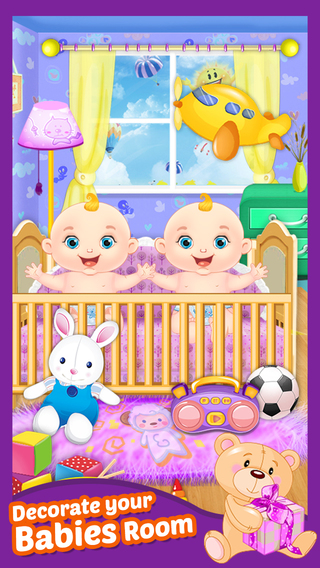 【免費遊戲App】My Newborn Baby Twins - Pregnant Mommy Gives Birth & Little Helper Taking Care-APP點子