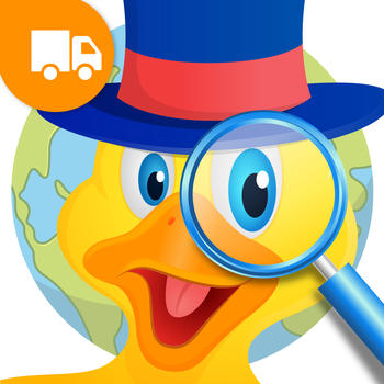 Where's the Duck? Around the World Lite LOGO-APP點子