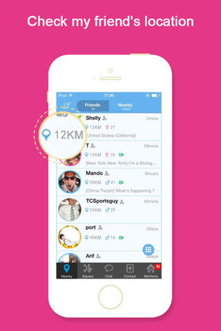 Koochat-Dating Meet with single nearby by local chat ! screenshot 2