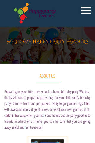Happy Party Favors screenshot 2
