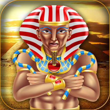 AAA Ancient  Pharaoh Pyramid Casino Slot-Machine Gambling Games LOGO-APP點子