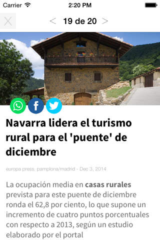 Diario de Navarra screenshot 2