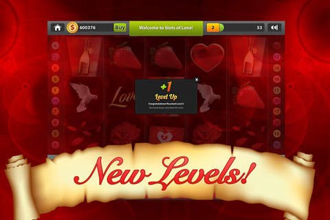 Slots St. Valentine’s - Love of Slots, Casino Games and Wins! screenshot 4