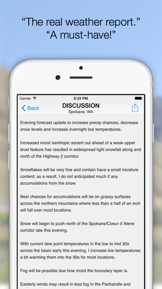 【免費天氣App】Deep Weather - NOAA Forecast Discussions-APP點子