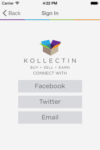 Kollectin - Peer-to-peer e-commerce screenshot 2