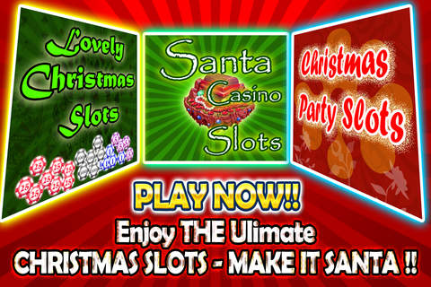 Christmas Slots Make it Santa Casino With Big Win Jackpot and Progressive Chips screenshot 3