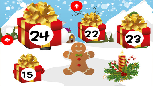 Advent calendar - Puzzle game for children in December and the Christmas season