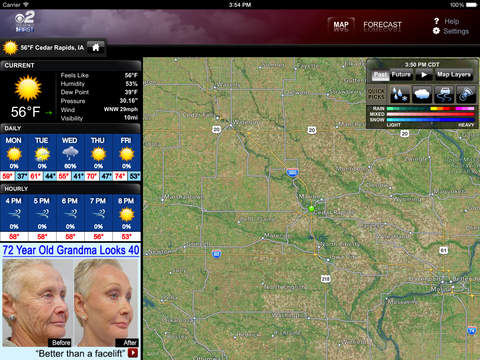 CBS2 WX for iPad screenshot 2