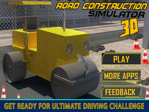 【免費遊戲App】Road Construction Simulator - 3D Heavy Machines Excavator & Road Roller-APP點子