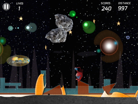 Galactic Glider for iPad screenshot 3