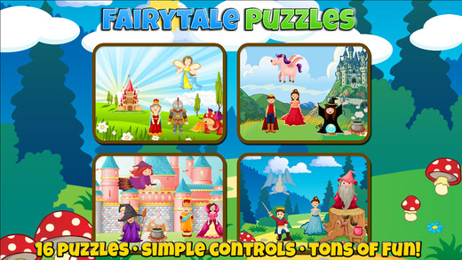 Fairytale Puzzles: Fun Puzzles For a Princess or Prince