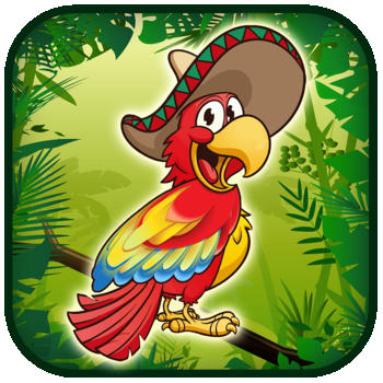 The Flappy Happy Parrot : Awesome bird  Game against gravity beyond the possiblities LOGO-APP點子