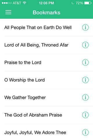 Hymnal SDA - Complete Hymns for iPhone, iPod, iPad screenshot 4