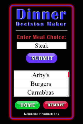 Dinner Decision Maker screenshot 2