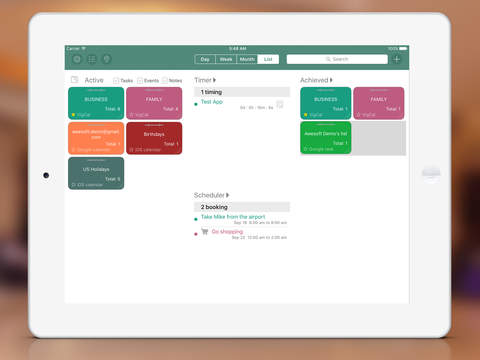 CalPad - Organizer for iPad screenshot 3