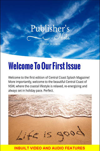 Central Coast Splash Magazine screenshot 3