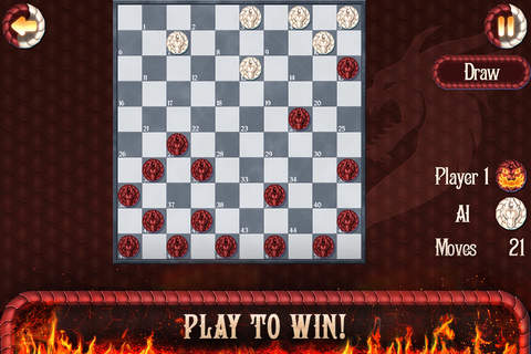 Dragon Checkers Prof screenshot 3