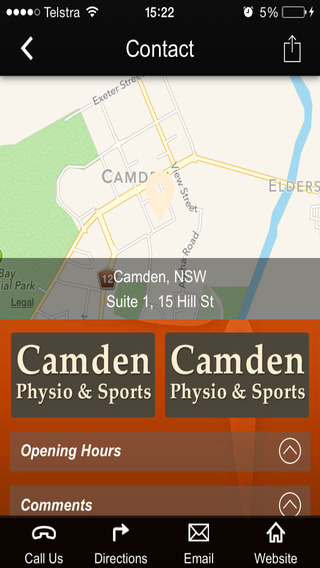 【免費健康App】Camden Physio & Sports-APP點子