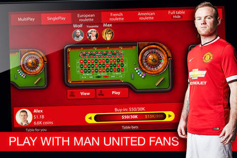 Manchester United Social Roulette screenshot 3