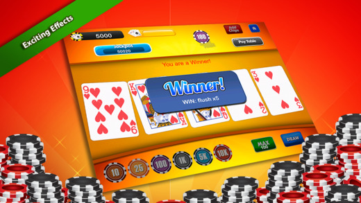 【免費遊戲App】Video Poker LITE - Deuces Wild-APP點子