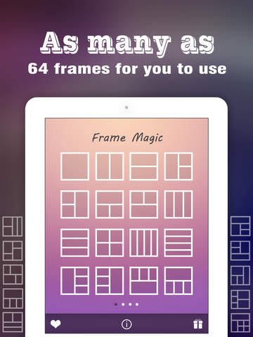 【免費生產應用App】Pic Frame Magic Pro - Photo Collage Maker & Grid Creator, add Stamps and Filter Effects-APP點子