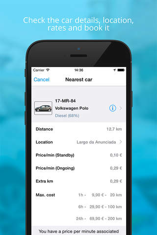 Carsharing Network screenshot 3