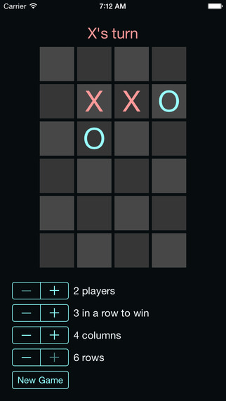 【免費遊戲App】Tic-tac-toe Expanded-APP點子