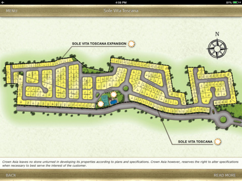 Vita Toscana Interactive Maps screenshot 3