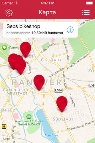 BikePoints screenshot 2