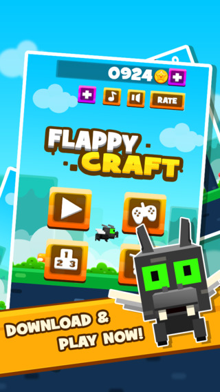 免費下載遊戲APP|Flappy Craft - Ender Dragon Bird Game: Pixel Edition app開箱文|APP開箱王