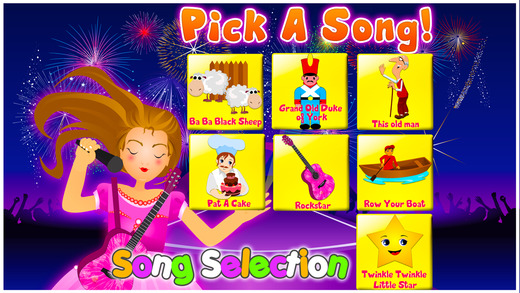 【免費遊戲App】Princess Popstar: Nursery Rhymes Songs & Music Deluxe - for Kids and Children!-APP點子