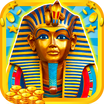 An Ancient Egyptian Pharaoh's Kingdom Slots - Multi Level Mega Casino Golden Bonanza LOGO-APP點子