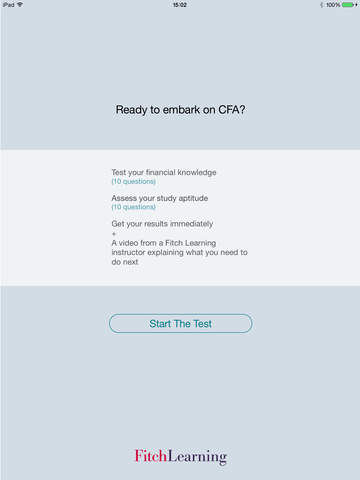 【免費教育App】CFA® Level I: Are You Ready?-APP點子