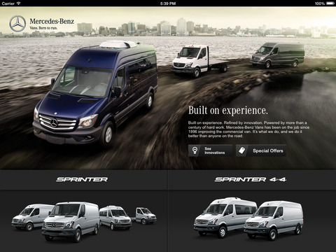 Mercedes-Benz Canada Sales Tool App