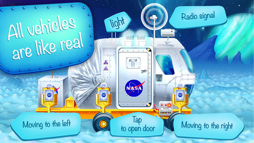 【免費教育App】Space mission (educational and fun app for kids and toddlers about cosmos, vehicles, mars, moon and aliens)-APP點子