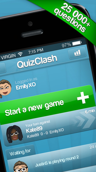 【免費遊戲App】QuizClash™-APP點子