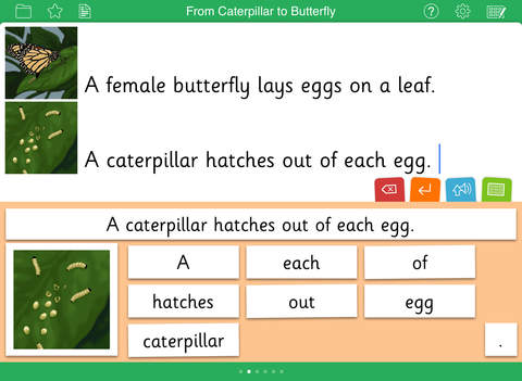 【免費教育App】Clicker Sentences-APP點子