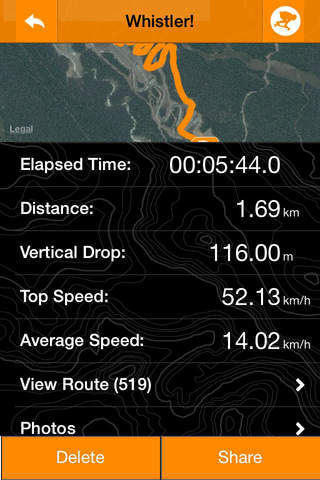 Longboard SpeedMeter screenshot 3