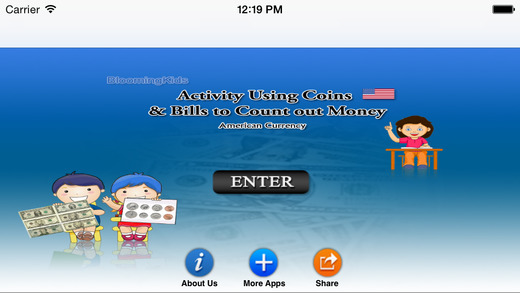 【免費教育App】Activity Using Coins and Bills to Count out Money ( American Money )-APP點子