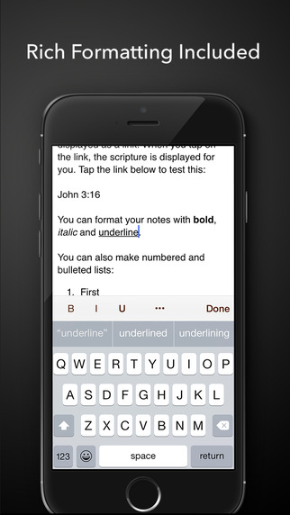 【免費書籍App】ChurchNotes - Write Notes From Church Sermons and Bible Studies or Podcasts-APP點子