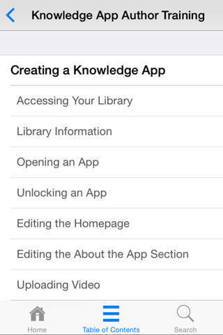 Knowledge App Author Training screenshot 2
