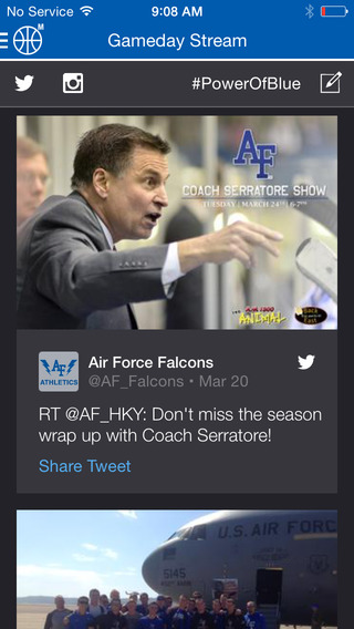 【免費運動App】Air Force Falcons Gameday-APP點子