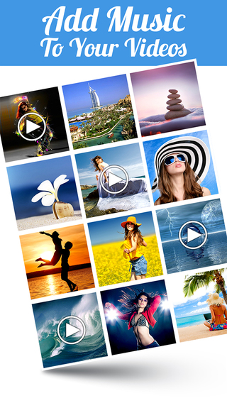 Add Music To Videos - Merge Background Audio Sound Song For Instagram