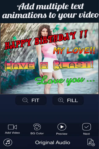 Text On Videos Pro - Create an outstanding square video with beautiful animated texts for Instagram Photo & Video