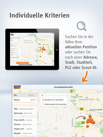 【免費交通運輸App】Immobilien Scout24 for iPad-APP點子