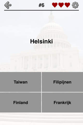 Capitals of the World - Quiz screenshot 4