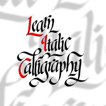 Learn Italic Calligraphy LOGO-APP點子