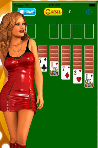 A Solitaire Saloon - Klondike Adventure Video Card Game Classic screenshot 2